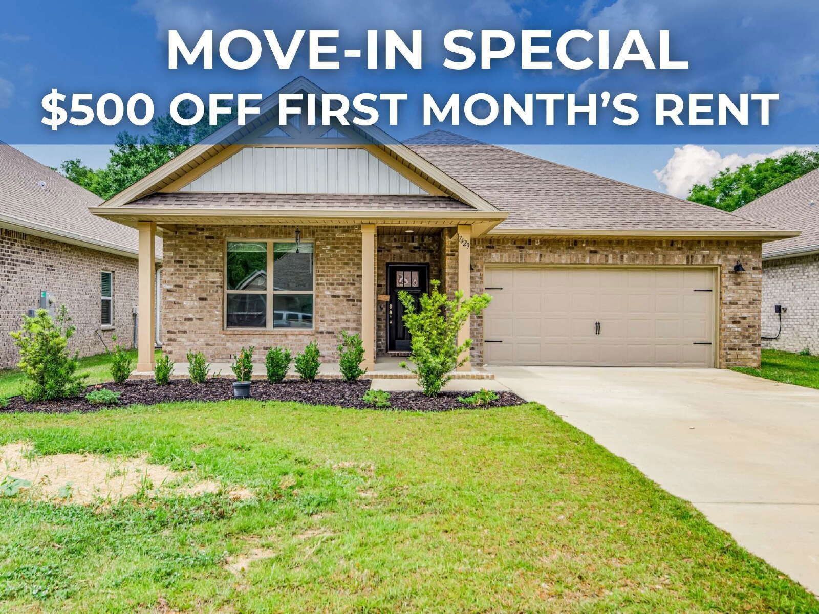 4-Bed Home with Granite Countertops at 7429 Jamesville Rd, Pensacola – Spacious 1,815 Sq Ft! property image