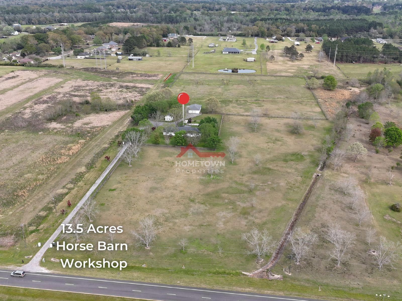 3 bedroom Home in Molino, FL on 13.5 Acres with Barn property image